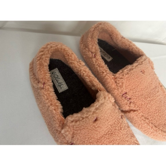 NWOB Olukai Nohea Heu Sherpa Slipper Womens 7 Slip-On Teddy Shoe Pickled Ginger - Picture 3 of 10